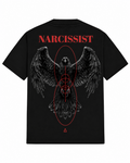 DARKE temporary Narcissist raven oversized tee back concept